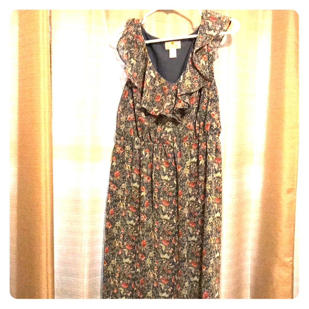 TwoHearts Maternity spring dress. whimsical.